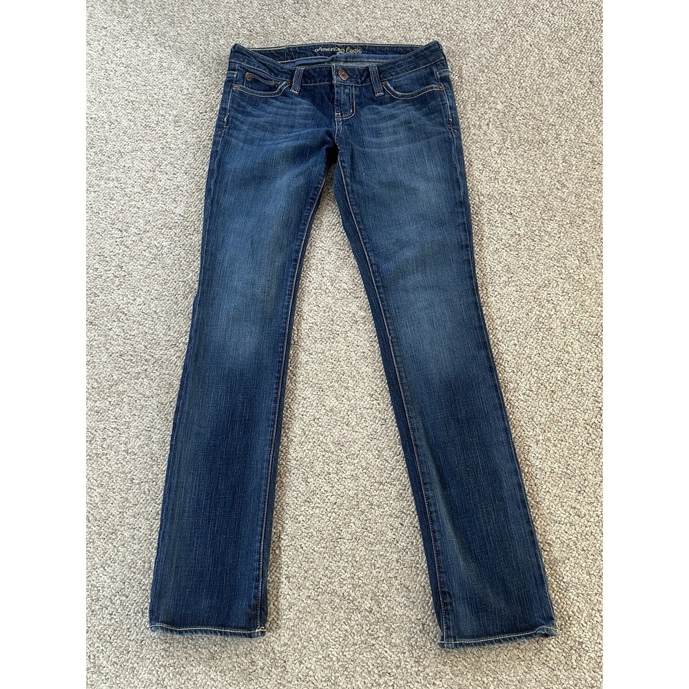 American Eagle Outfitters Straight 77 Women's Jeans Size 4 Regular(Actual 30x31)